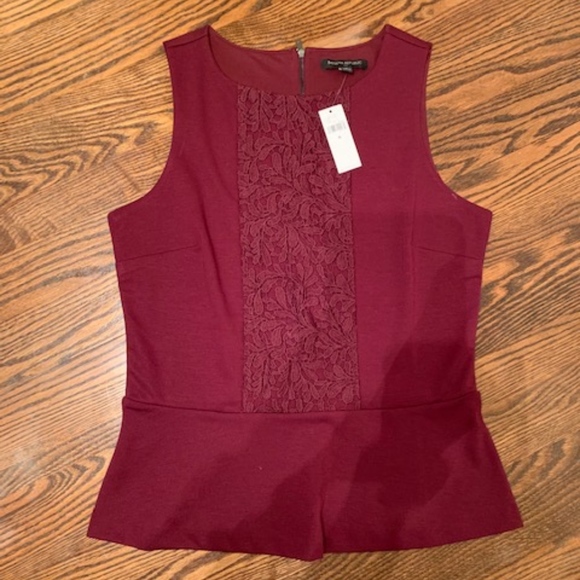 Banana Republic Factory Tops - NWT BANANA REPUBLIC sleeveless peplum top